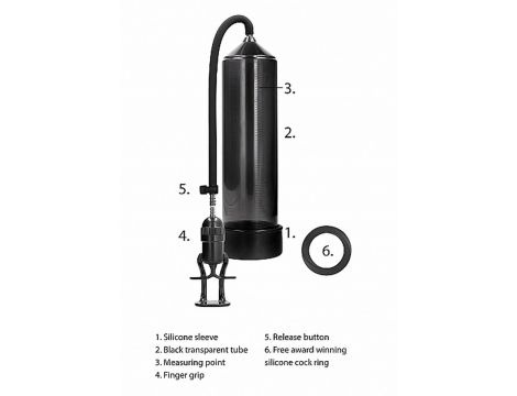 Deluxe Beginner Pump - Black - 15