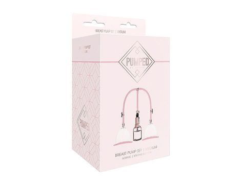 Breast Pump Set Medium - Rose Gold - 2