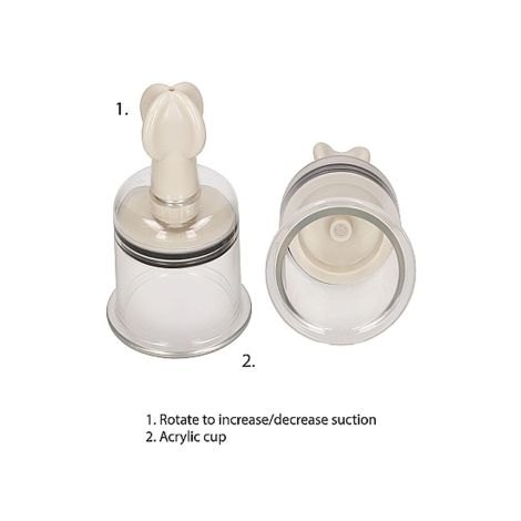 Nipple Suction Set Large - Transparent - 5