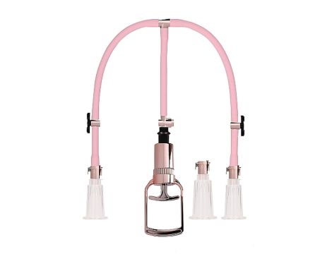 Clitoral & Nipple Pump Set Medium - Rose Gold