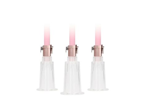 Clitoral & Nipple Pump Set Medium - Rose Gold - 7