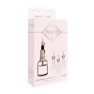 Clitoral & Nipple Pump Set Medium - Rose Gold - image 2