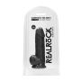 Silicone Dildo With Balls - 21,6 cm - Black - 3