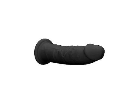 Silicone Dildo Without Balls - 15,3 cm - Black - 7