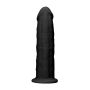 Silicone Dildo Without Balls - 15,3 cm - Black - 5