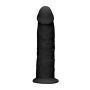 Silicone Dildo Without Balls - 15,3 cm - Black - 6