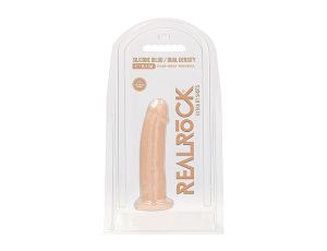 Silicone Dildo Without Balls - 15,3 cm - Flesh - image 2