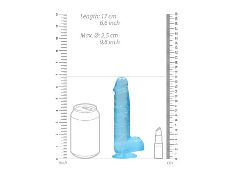 Realistic Dildo with Balls - 6""""/ 15 cm - 7