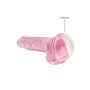 7"" / 18 cm Realistic Dildo With Balls - Pink - 6