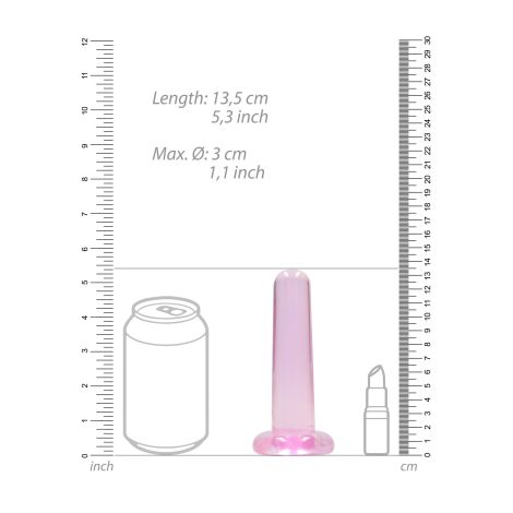 Non Realistic Dildo with Suction Cup - 5,3""""/ 13,5 cm - 5