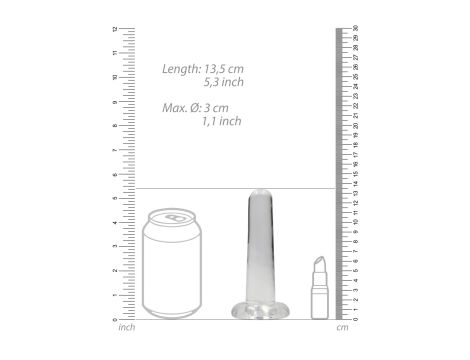 Non Realistic Dildo with Suction Cup - 5,3""""/ 13,5 cm - 5