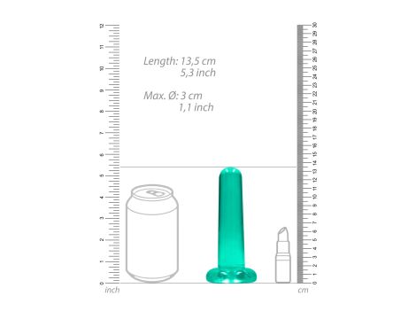 Non Realistic Dildo with Suction Cup - 5,3""""/ 13,5 cm - 6