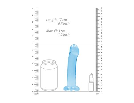 Non Realistic Dildo with Suction Cup - 6,7""""/ 17 cm - 5