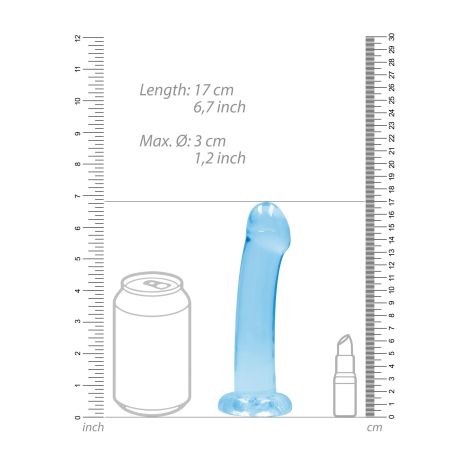 Non Realistic Dildo with Suction Cup - 6,7""""/ 17 cm - 5