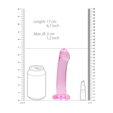 Non Realistic Dildo with Suction Cup - 6,7""""/ 17 cm - 5