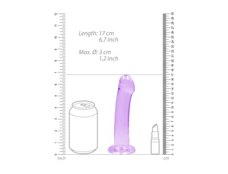 Non Realistic Dildo with Suction Cup - 6,7""""/ 17 cm - 5