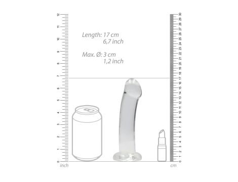 Non Realistic Dildo with Suction Cup - 6,7""""/ 17 cm - 5