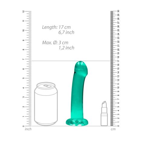 Non Realistic Dildo with Suction Cup - 6,7""""/ 17 cm - 6