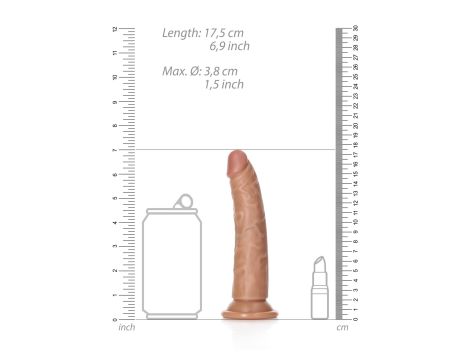 Slim Realistic Dildo with Suction Cup - 6""""/ 15,5 cm - 7