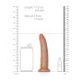 Slim Realistic Dildo with Suction Cup - 6""""/ 15,5 cm - 8