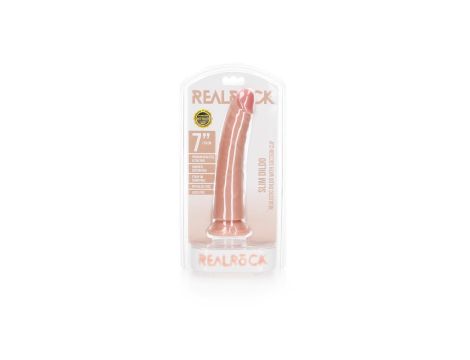 Slim Realistic Dildo with Suction Cup - 7""""/ 18 cm