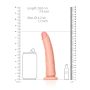 Slim Realistic Dildo with Suction Cup - 7""""/ 18 cm - 8