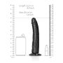 Slim Realistic Dildo with Suction Cup - 8""""/ 20,5 cm - 8