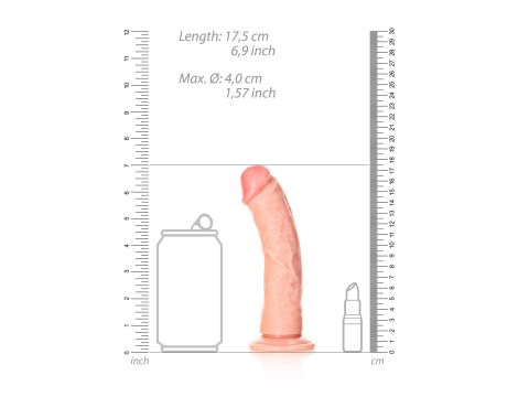 Curved Realistic Dildo with Suction Cup - 6""""/ 15,5 cm - 7