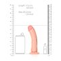 Curved Realistic Dildo with Suction Cup - 6""""/ 15,5 cm - 8