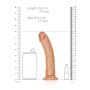 Curved Realistic Dildo with Suction Cup - 7""""/ 18 cm - 8