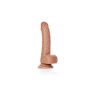 Curved Realistic Dildo  Balls  Suction Cup - 6""""/ 15,5 cm - 5