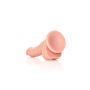 Curved Realistic Dildo  Balls  Suction Cup - 7""""/ 18 cm - 5