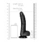 Curved Realistic Dildo  Balls  Suction Cup - 8""""/ 20,5 cm - 8