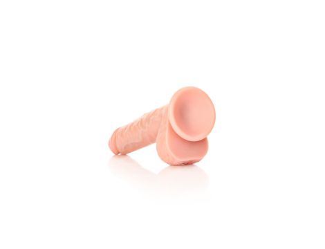 Straight Realistic Dildo  Balls  Suction Cup - 7""""/ 18 cm - 5