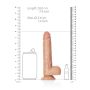 Straight Realistic Dildo  Balls  Suction Cup - 7""""/ 18 cm - 8