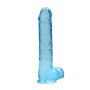 Realistic Dildo with Balls - 10""""/ 25,4 cm - 4