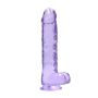 Realistic Dildo with Balls - 10""""/ 25,4 cm - 3