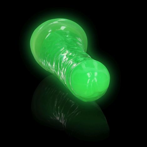 Slim Realistic Dildo with Suction Cup - Glow in the Dark - 6'' / 15,5 cm - 7