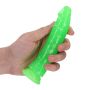 Slim Realistic Dildo with Suction Cup - Glow in the Dark - 6'' / 15,5 cm - 4