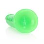 Slim Realistic Dildo with Suction Cup - Glow in the Dark - 9'' / 22,5 cm - 7