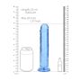 Straight Realistic Dildo with Suction Cup - 8'' / 20 - 7