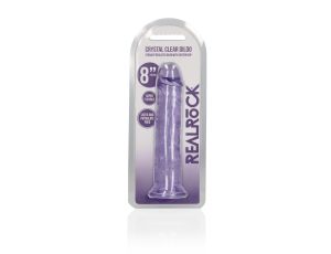 Straight Realistic Dildo with Suction Cup - 8'' / 20 - image 2