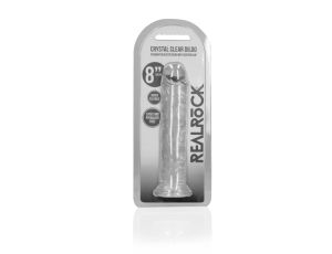 Straight Realistic Dildo with Suction Cup - 8'' / 20 - image 2