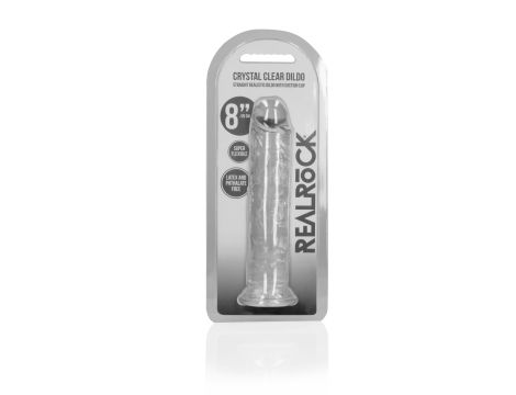 Straight Realistic Dildo with Suction Cup - 8'' / 20 - 2