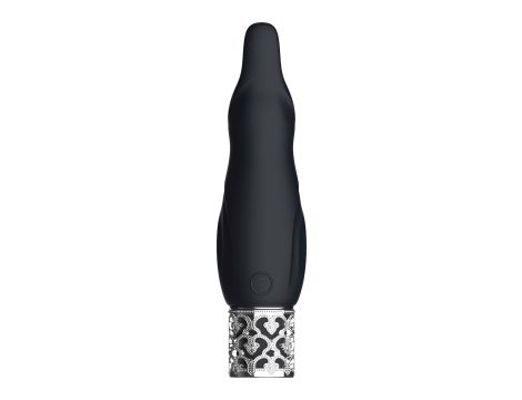 Sparkle - Rechargeable Silicone Bullet - Black - 3