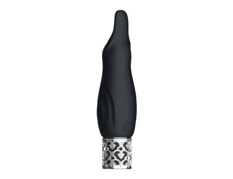 Sparkle - Rechargeable Silicone Bullet - Black - 4