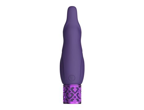 Sparkle - Rechargeable Silicone Bullet - Purple - 3