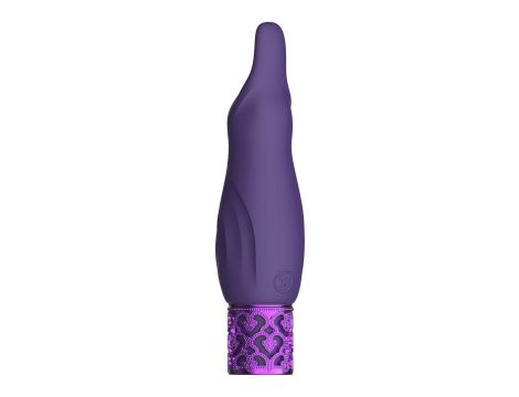 Sparkle - Rechargeable Silicone Bullet - Purple - 4