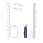 Sparkle - Rechargeable Silicone Bullet - Purple - 6