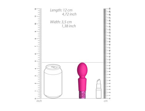 Brilliant - Rechargeable Silicone Bullet - Pink - 5